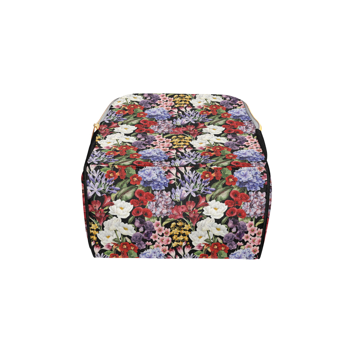 Summer Floral Pattern Print Design SF04 Diaper Bag Backpack
