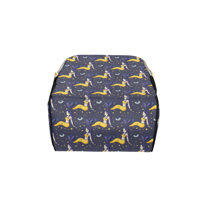 Pisces Pattern Print Design A04 Diaper Bag Backpack