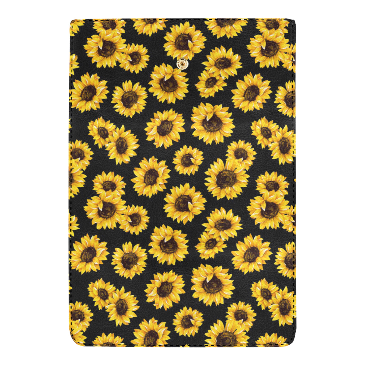 Sunflower Pattern Print Design SF05 Women's Trifold Wallet