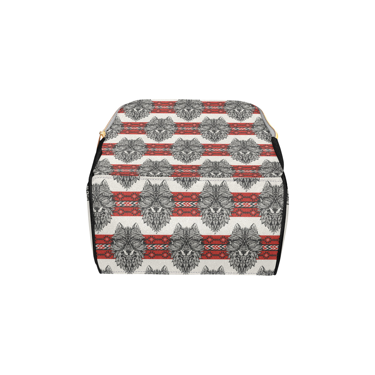Native Indian Wolf Diaper Bag Backpack