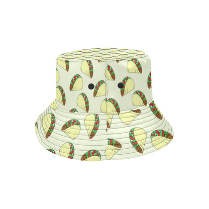Taco Pattern Print Design TC05 Unisex Bucket Hat