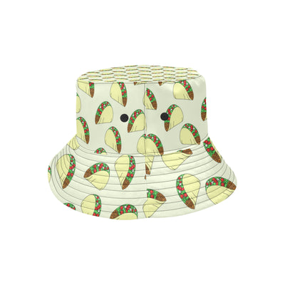 Taco Pattern Print Design TC05 Unisex Bucket Hat
