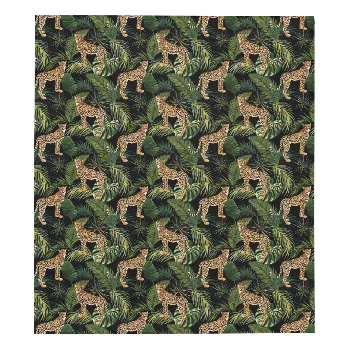 Cheetah Pattern Print Design 05 Premium Quilt