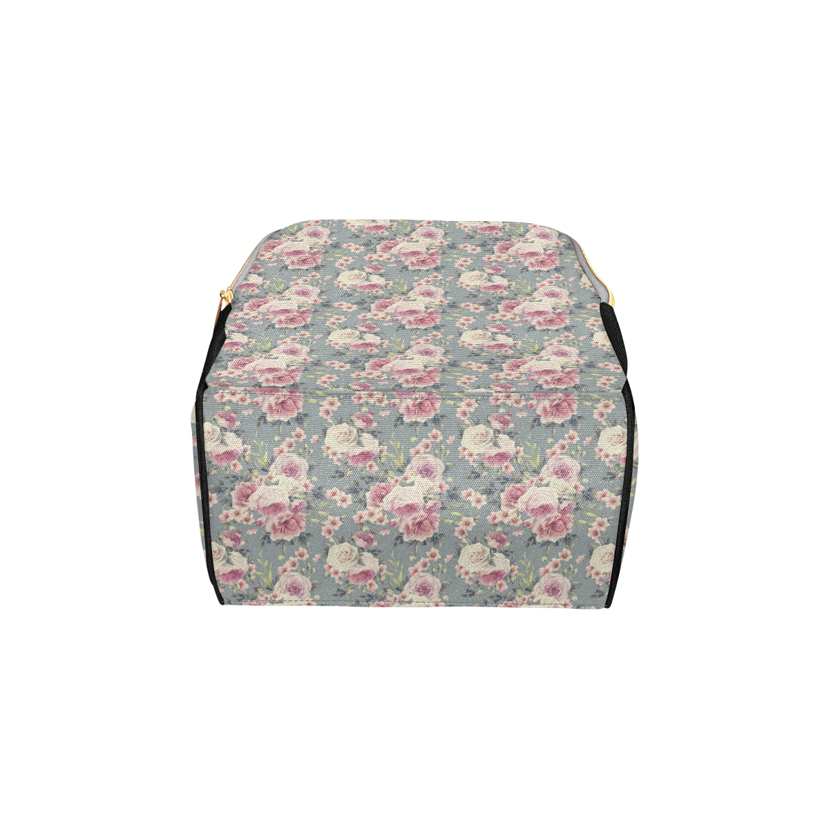 Peony Pattern Print Design PE05 Diaper Bag Backpack