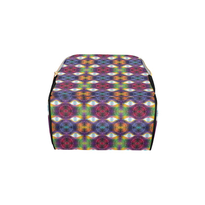 Chakra Eye Print Pattern Diaper Bag Backpack