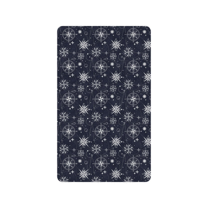Nautical Sky Design Themed Print Rubber Doormat