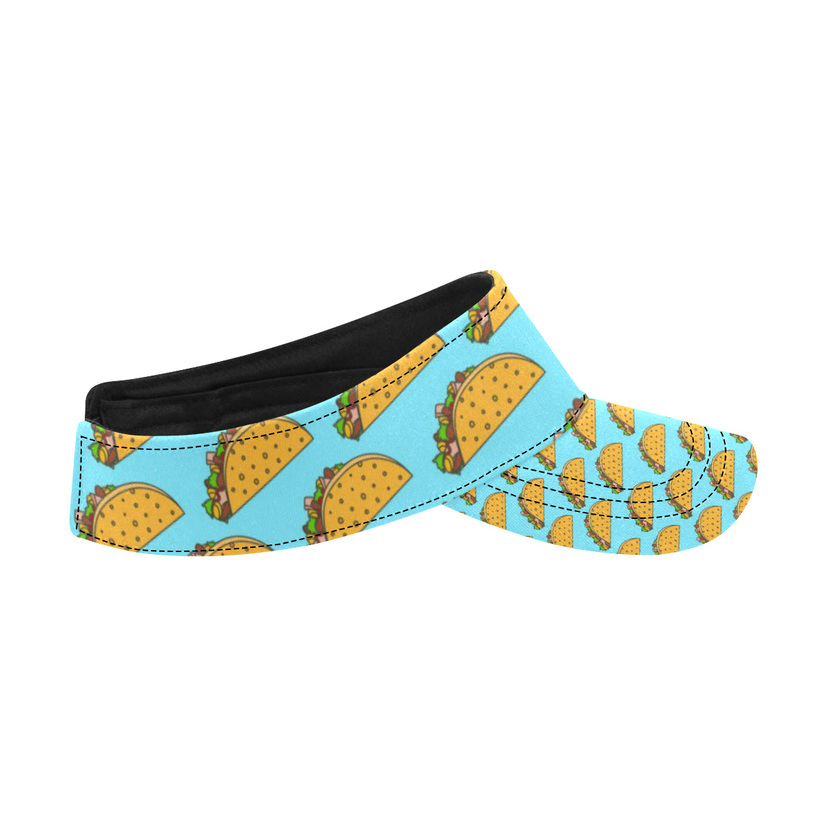 Taco Pattern Print Design TC03 Unisex Sun Visor