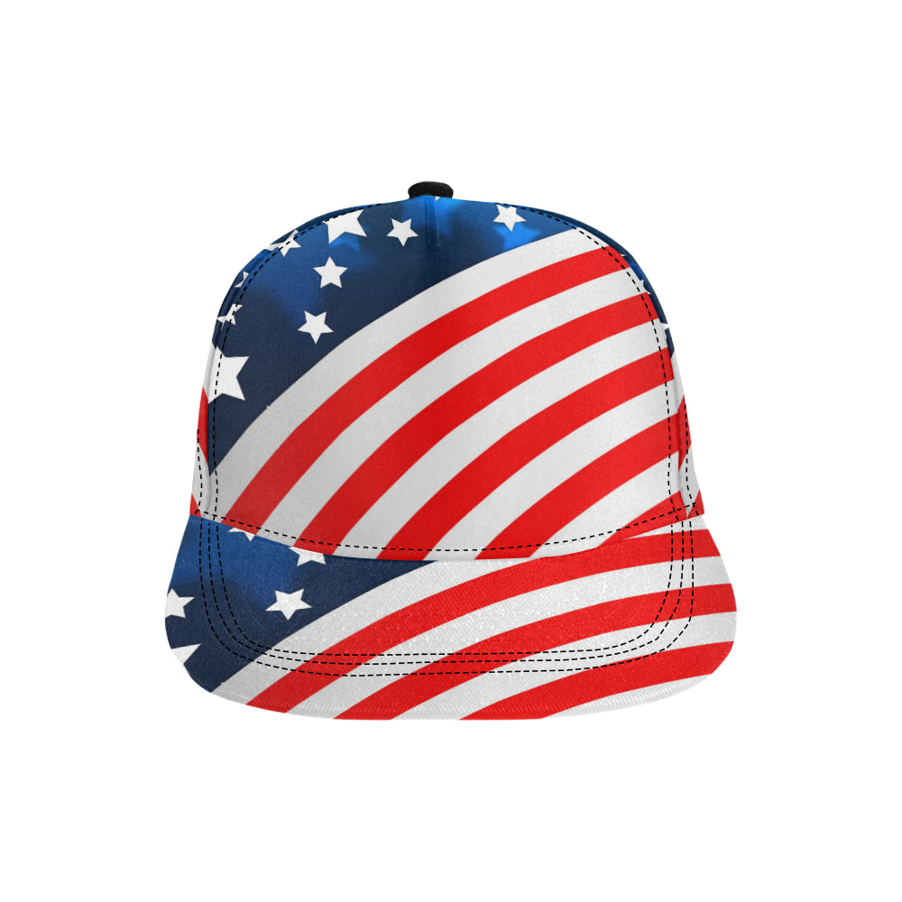 American flag Style Snapback Cap