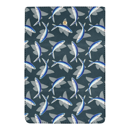 Flying Fish Pattern Print Design 04 Women's Trifold Wallet