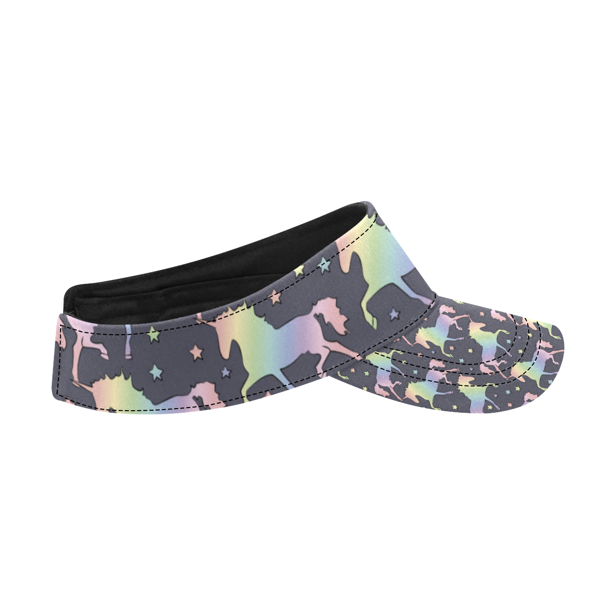 Rainbow Pattern Print Design A05 Unisex Sun Visor