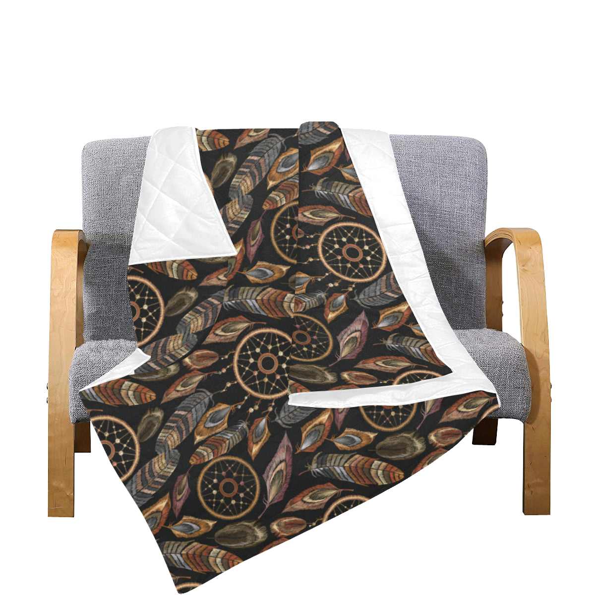 Dream catcher embroidered style Premium Quilt