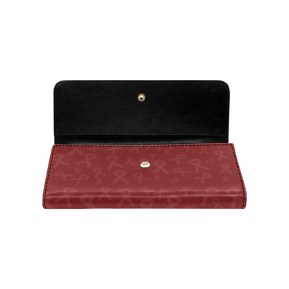 Multiple myeloma Pattern Print Design A02 Women's Trifold Wallet