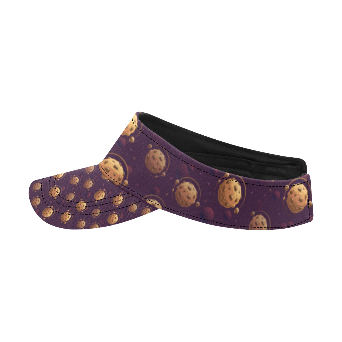 Cookie Pattern Print Design 03 Unisex Sun Visor