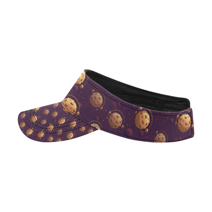 Cookie Pattern Print Design 03 Unisex Sun Visor