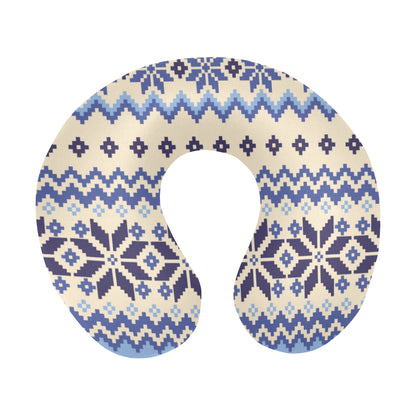 Nordic Pattern Print Design A03 U-Shaped Travel Neck Pillow