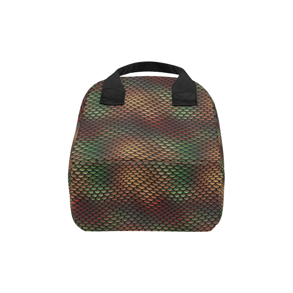 Snake Skin Colorful Print Insulated Lunch Bag