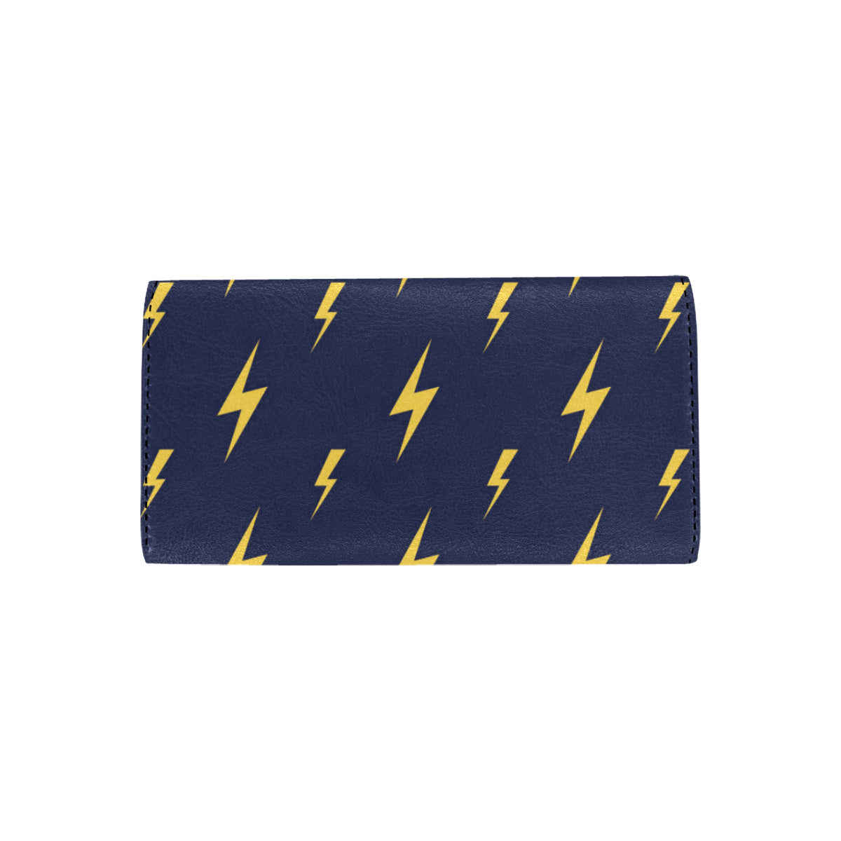 Lightning Thunder Pattern Print Design 03 Women's Trifold Wallet