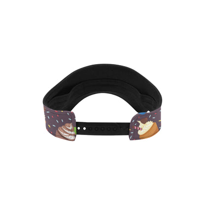 Cupcakes Party Print Pattern Unisex Sun Visor