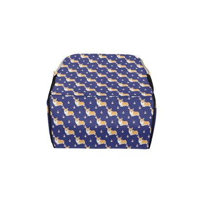 Pembroke Welsh Corgis Pattern Print Design A07 Diaper Bag Backpack