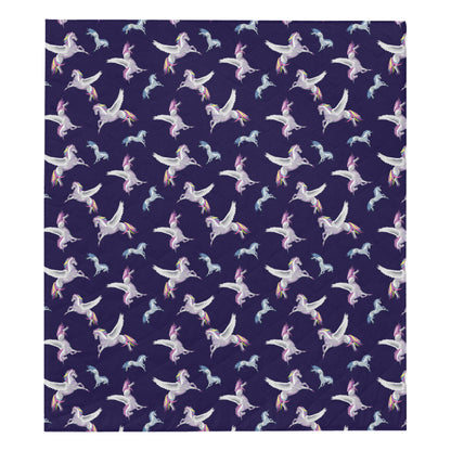 Pegasus Pattern Print Design 02 Premium Quilt