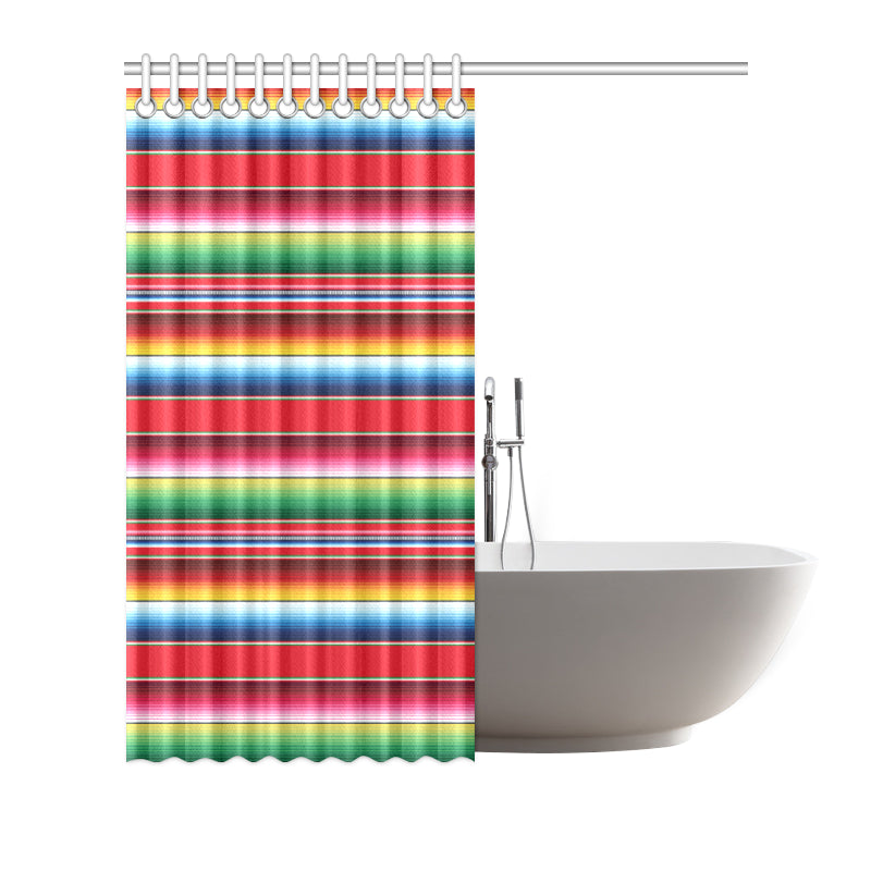 Serape Pattern Shower Curtain