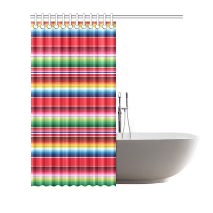 Serape Pattern Shower Curtain