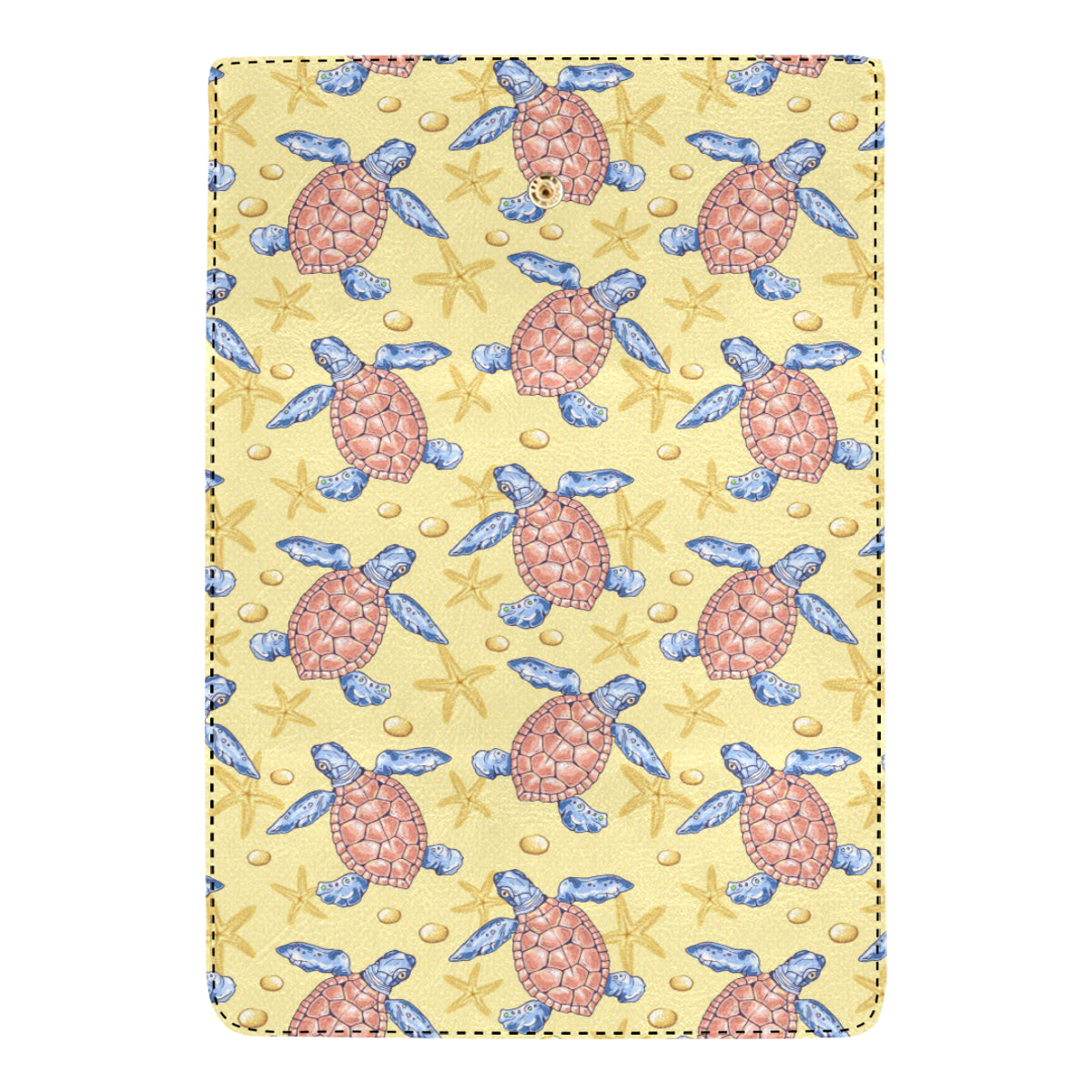 Sea Turtle Pattern Print Design T06 Women's Trifold Wallet