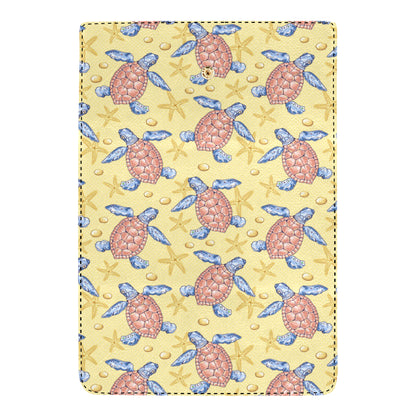 Sea Turtle Pattern Print Design T06 Women's Trifold Wallet