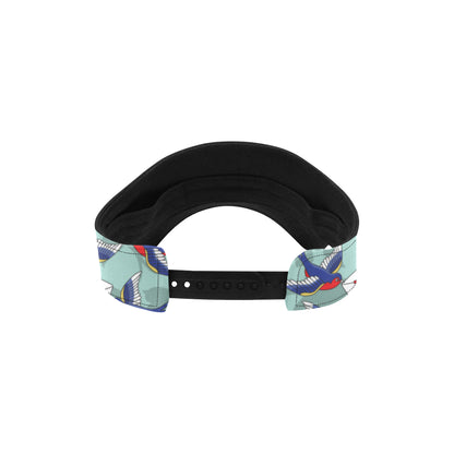 Swallow Bird Pattern Print Design 02 Unisex Sun Visor