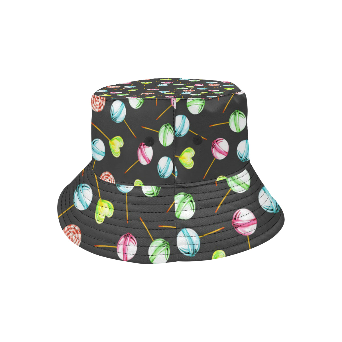 Lollipop Pattern Print Design LL02 Unisex Bucket Hat