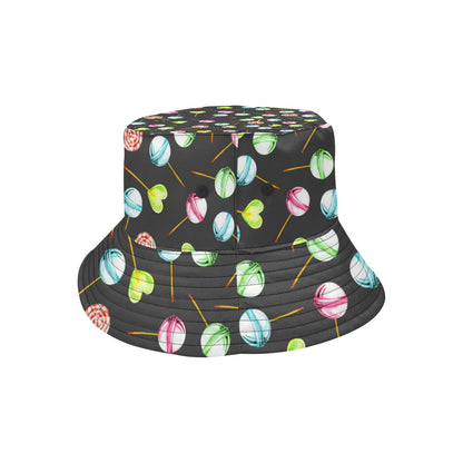 Lollipop Pattern Print Design LL02 Unisex Bucket Hat