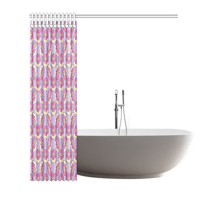 Donut Pattern Print Design DN015 Shower Curtain