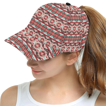 Aztec Western Style Print Pattern Snapback Cap