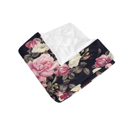 Rose Pattern Premium Quilt