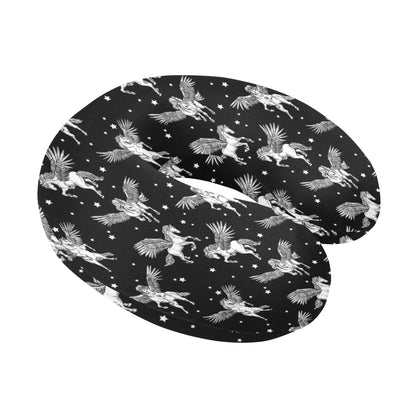 Pegasus Pattern Print Design 01 U-Shaped Travel Neck Pillow