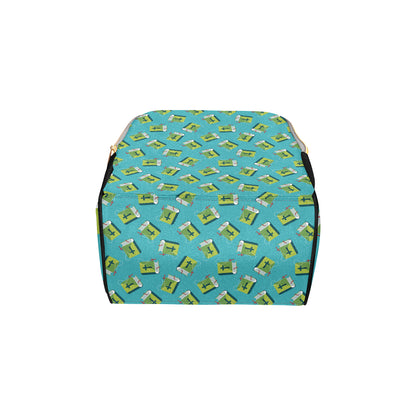 Bible Pattern Print Design 01 Diaper Bag Backpack