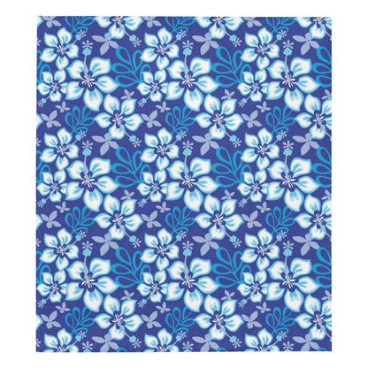 Hibiscus Pattern Print Design HB04 Premium Quilt