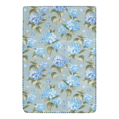 Hydrangea Pattern Print Design 01 Women's Trifold Wallet