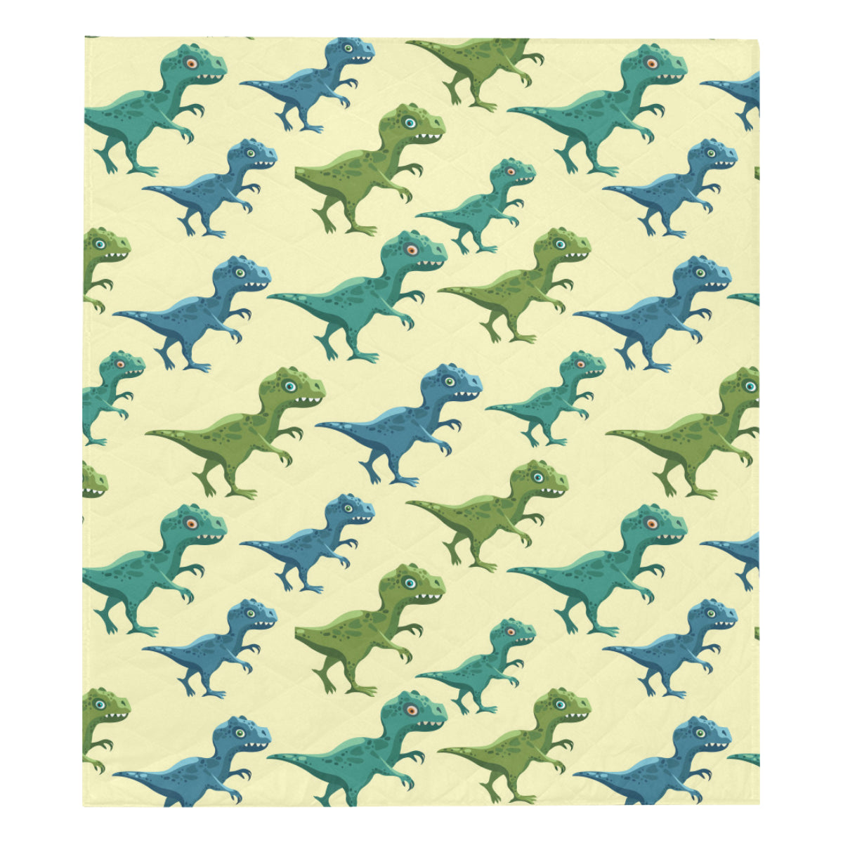 T Rex Pattern Print Design A04 Premium Quilt