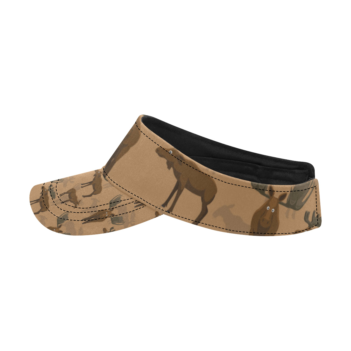Moose Pattern Print Design 03 Unisex Sun Visor