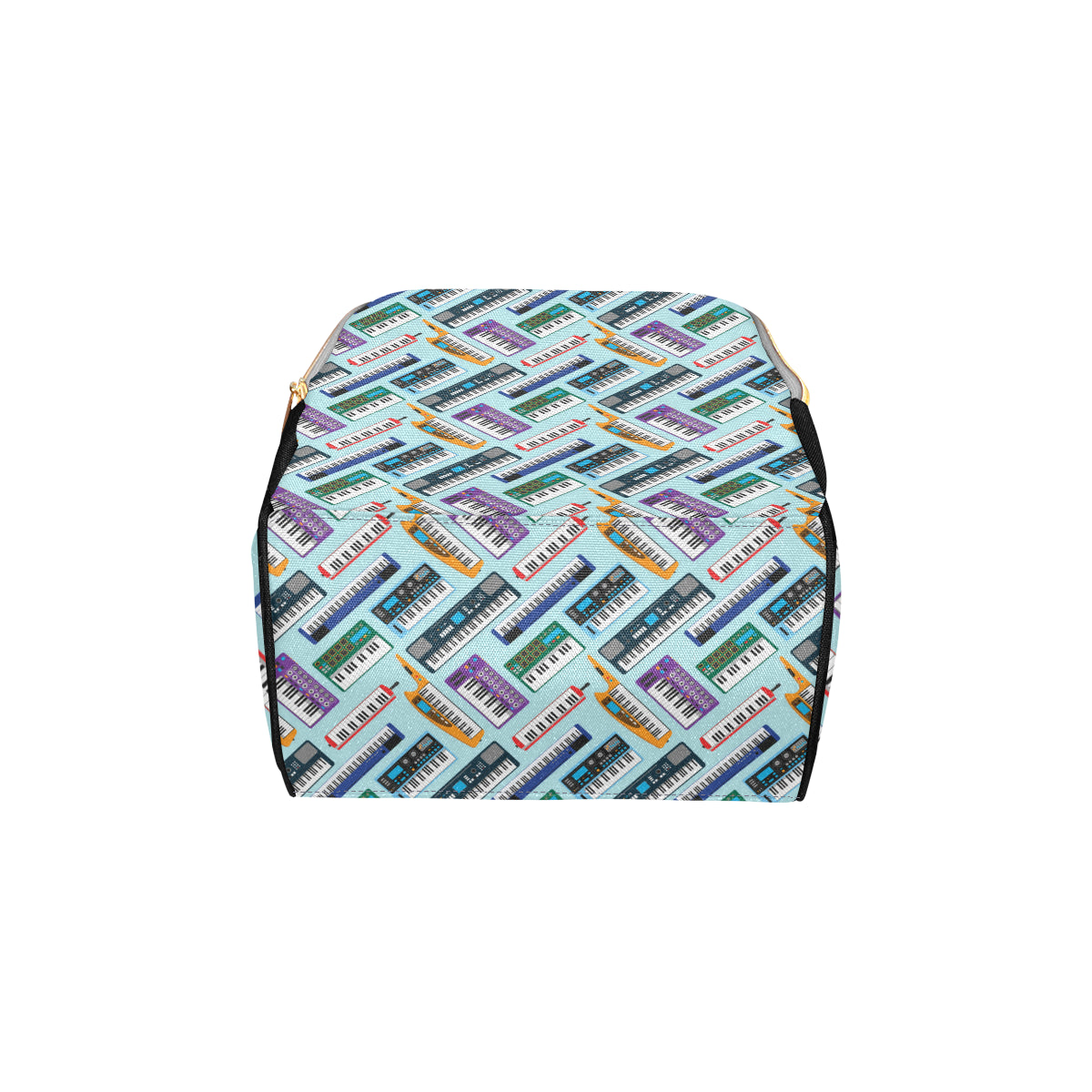 Synthesizer Pattern Print Design 02 Diaper Bag Backpack