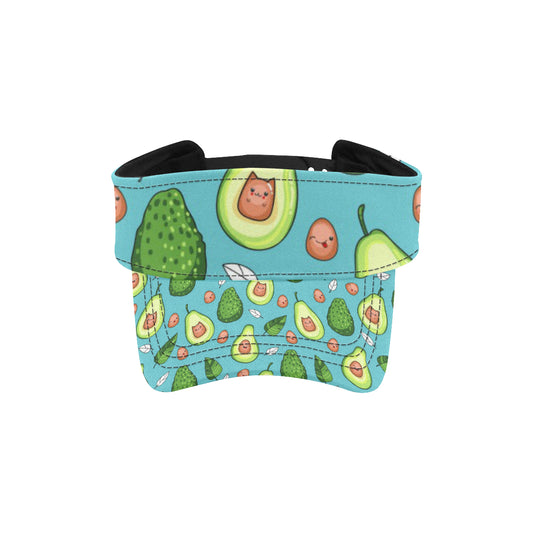 Avocado Pattern Print Design AC05 Unisex Sun Visor