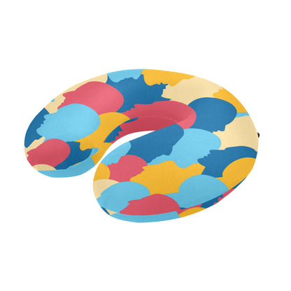 Psychology Pattern Print Design A02 U-Shaped Travel Neck Pillow