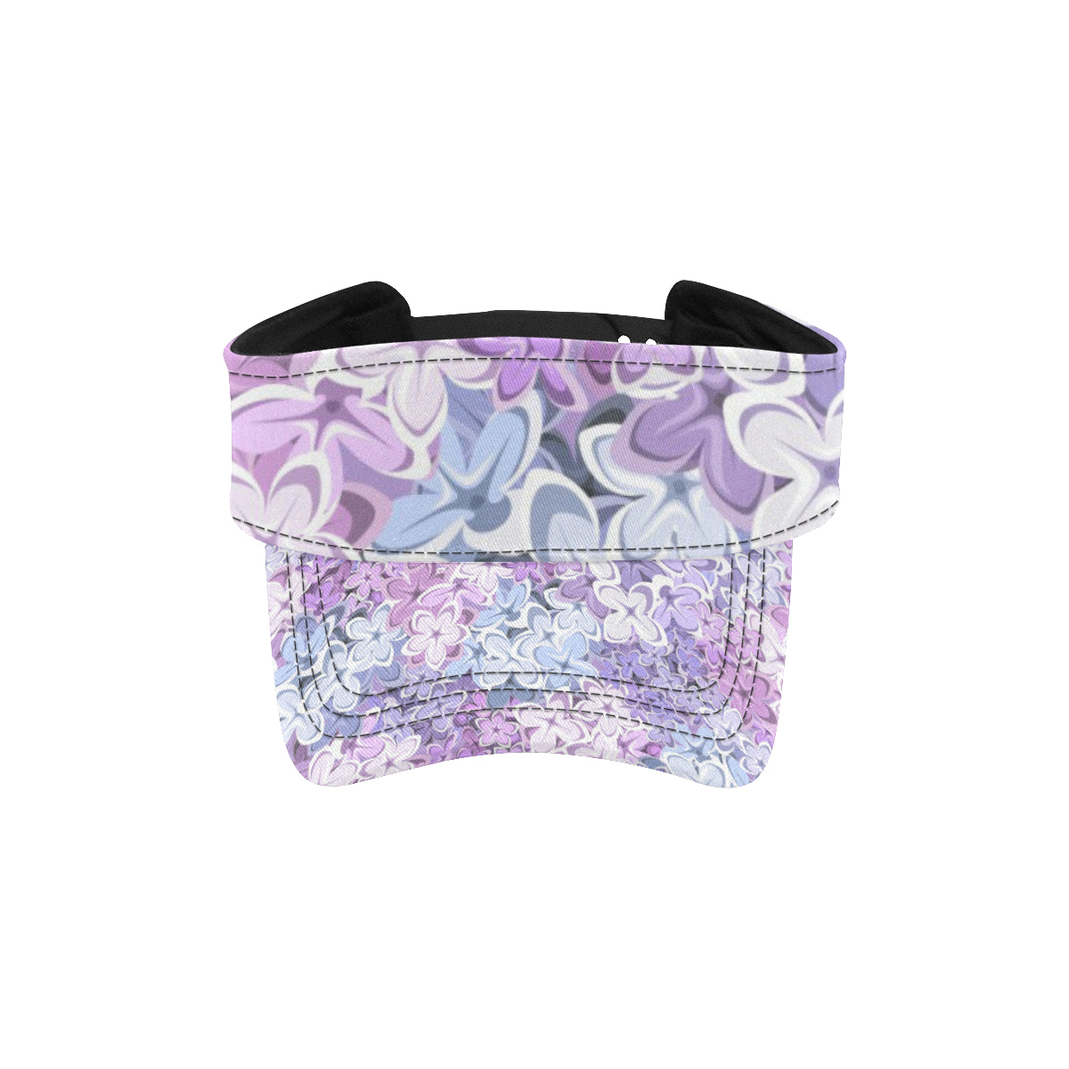 Lilac Pattern Print Design LI01 Unisex Sun Visor