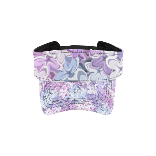 Lilac Pattern Print Design LI01 Unisex Sun Visor