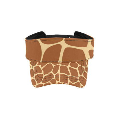 Giraffe Texture Print Unisex Sun Visor