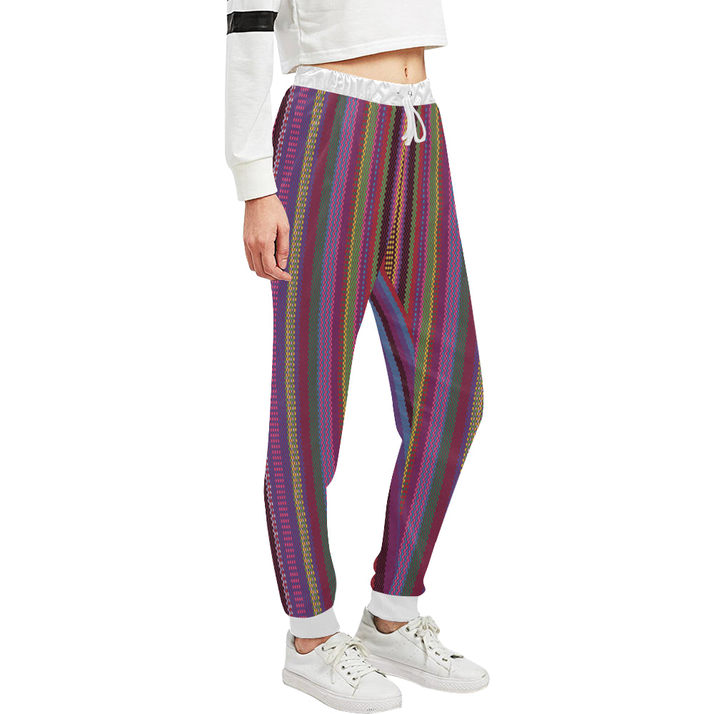 Serape Stripe Print Unisex Sweatpants