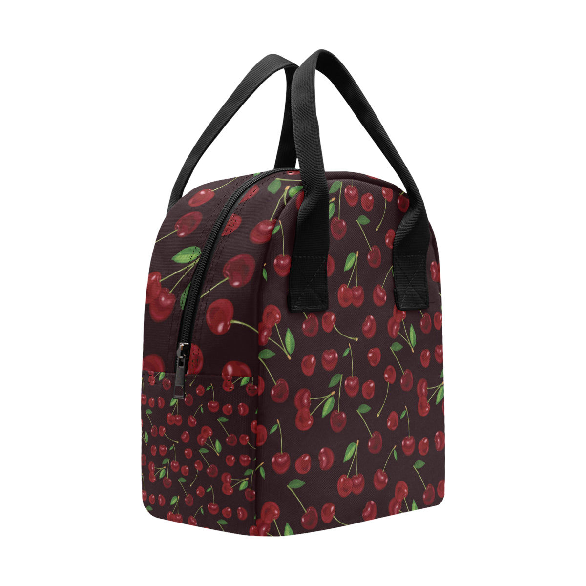 Cherry Fresh Pattern Insulated Lunch Bag