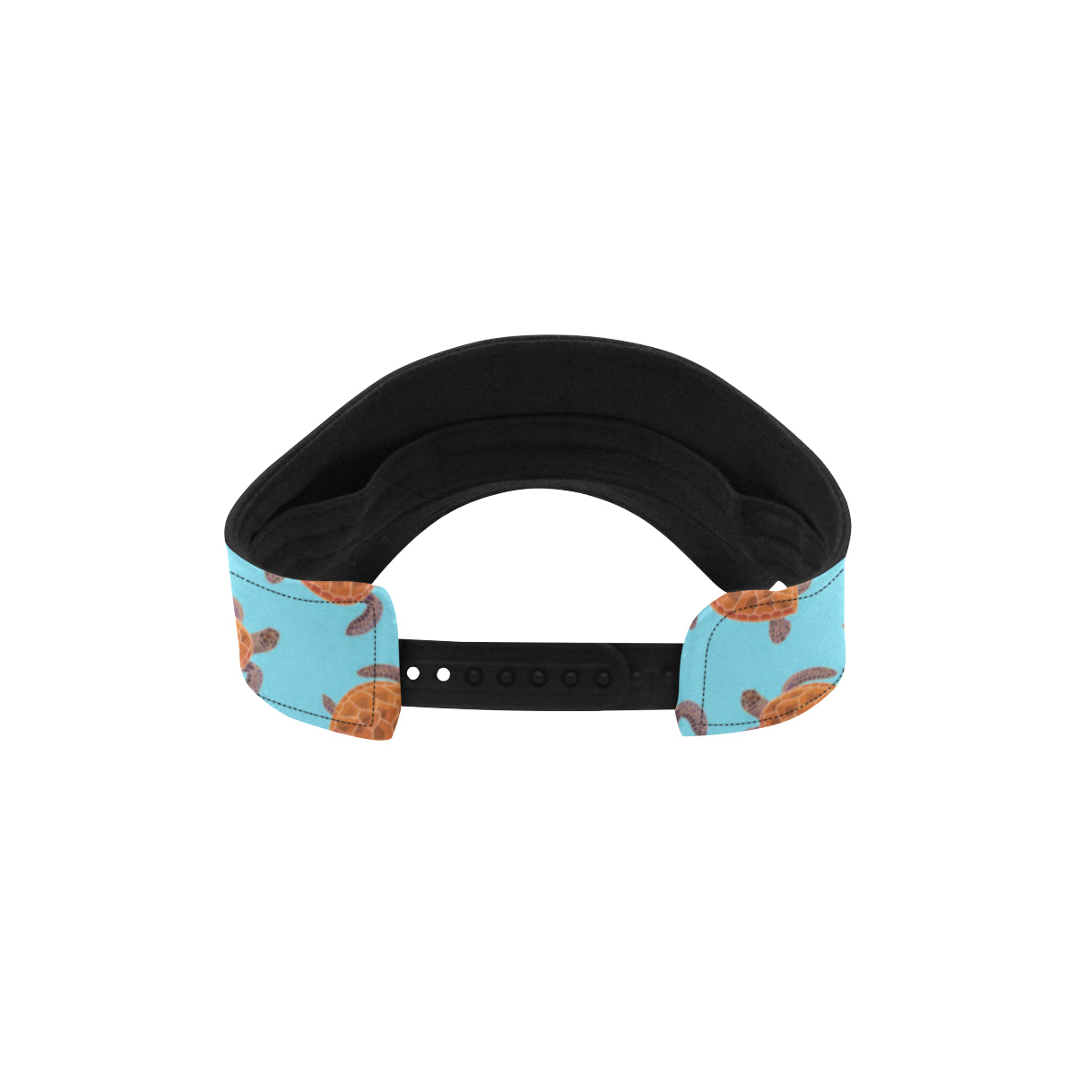 Brow Sea Turtle Print Pattern Unisex Sun Visor