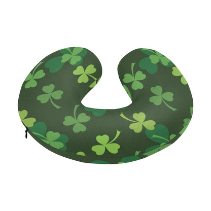 Irish Pattern Print Design 03 U-Shaped Travel Neck Pillow